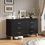 6-Drawer Dresser in Bedroom Setting