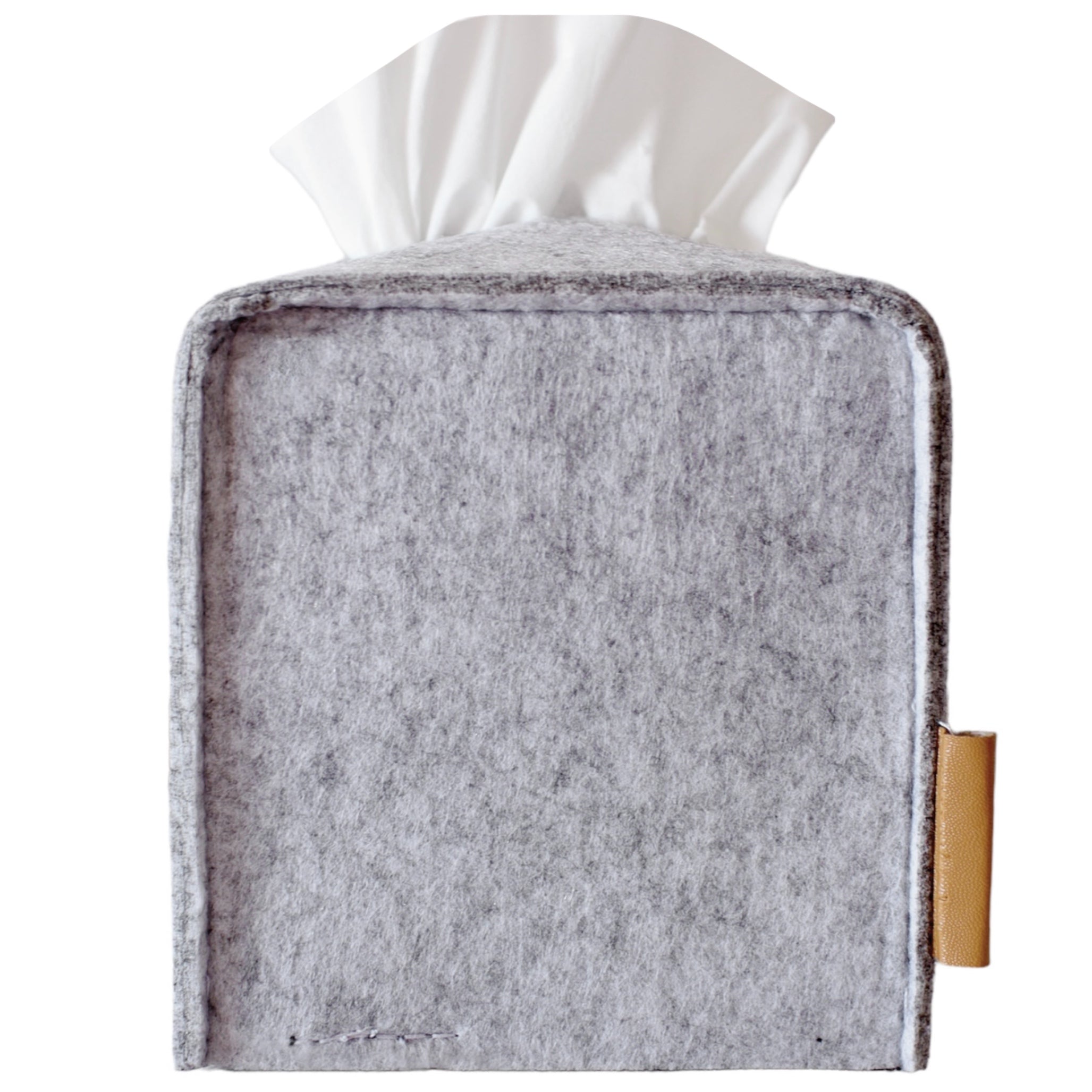 Felt tissue box cover set of 3 colors