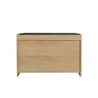 Bench angled view