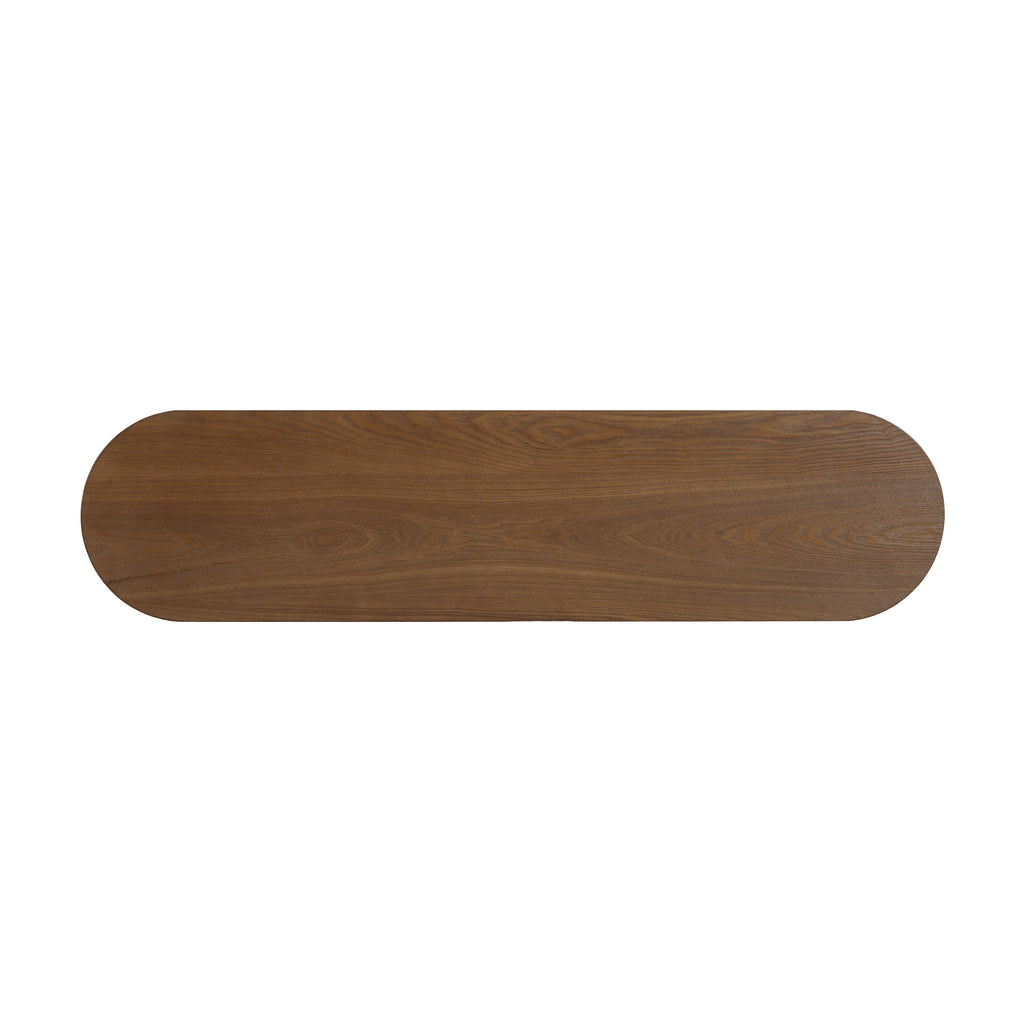 Console table angled view