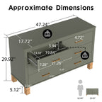 6-Drawer Dresser Top Surface Detail