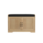 Bench open shelf