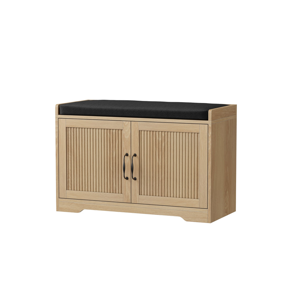Fluted Storage Bench - Dimensions