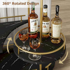 4-Tier Bar Cart Kitchen Styling