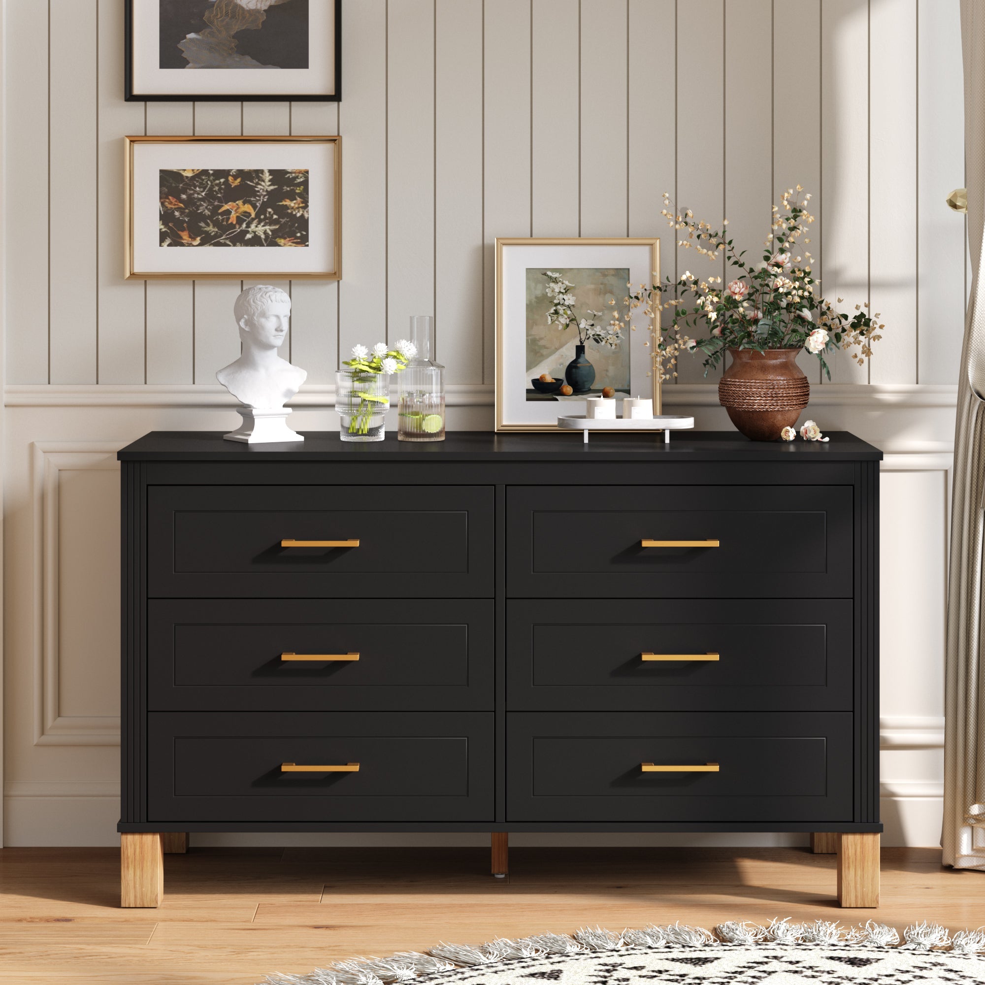 Dresser Dimensions Diagram - 47.24W x 17.72D x 29.92H