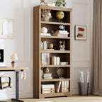 6-Tier Bookcase Living Room Styling