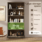 5-Tier Bookcase Detail Shelf