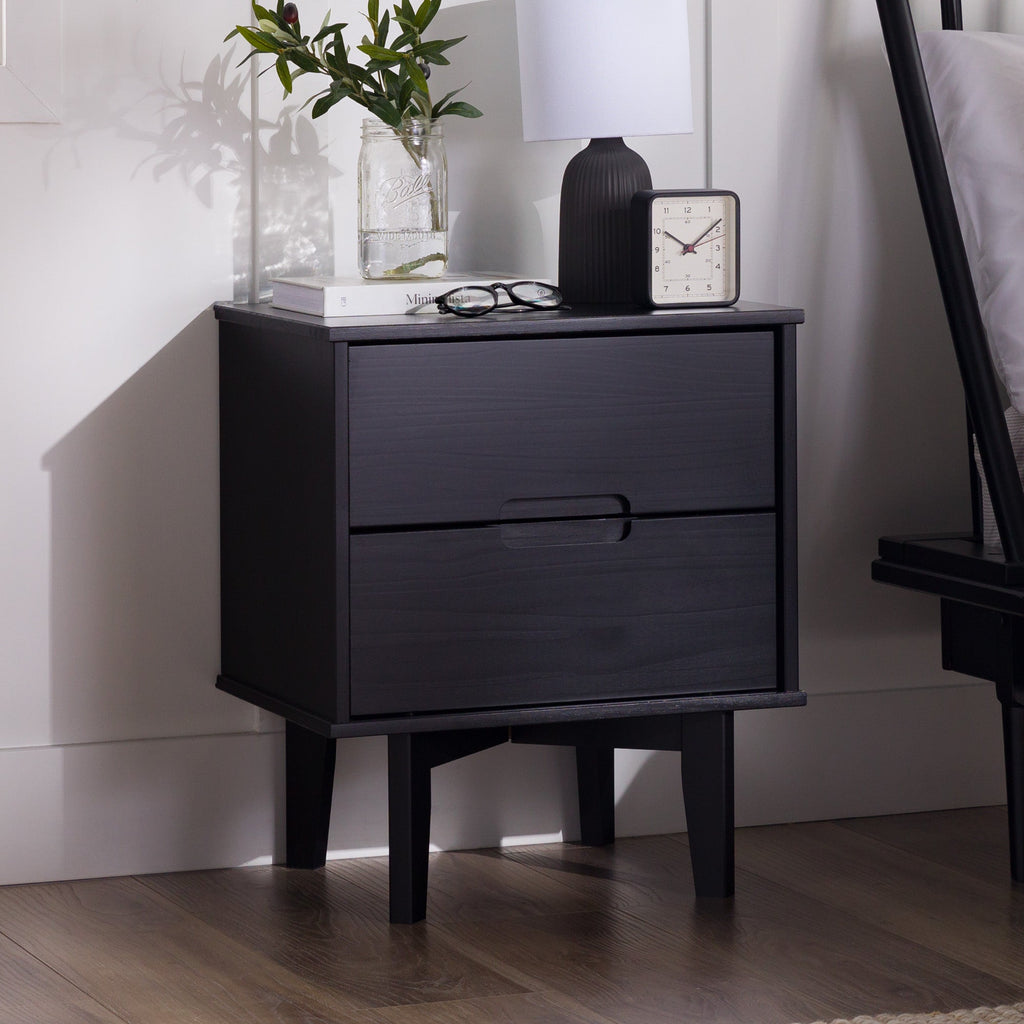 Sloane Nightstand in Bedroom Setting - Lifestyle View