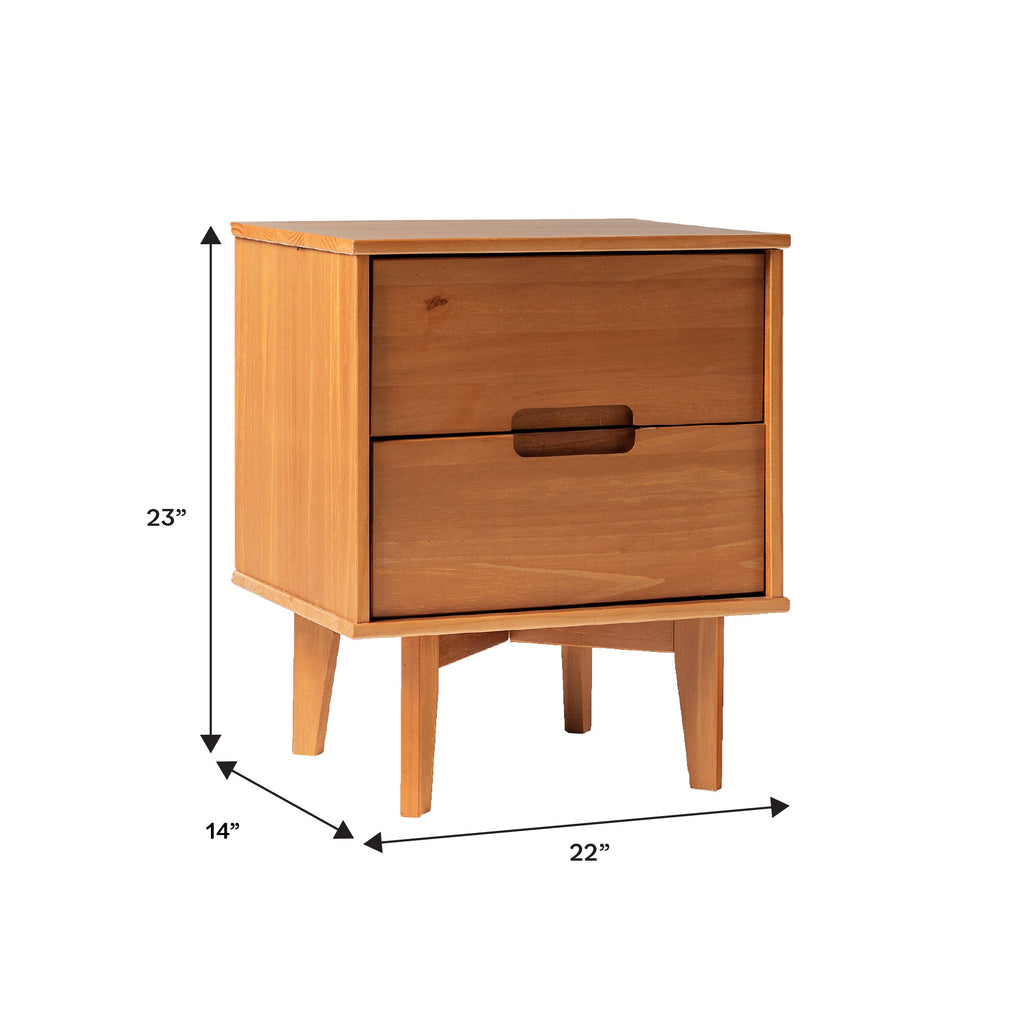 Sloane Nightstand - 23H x 22L x 14W Dimensions