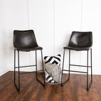 Bar stools black finish