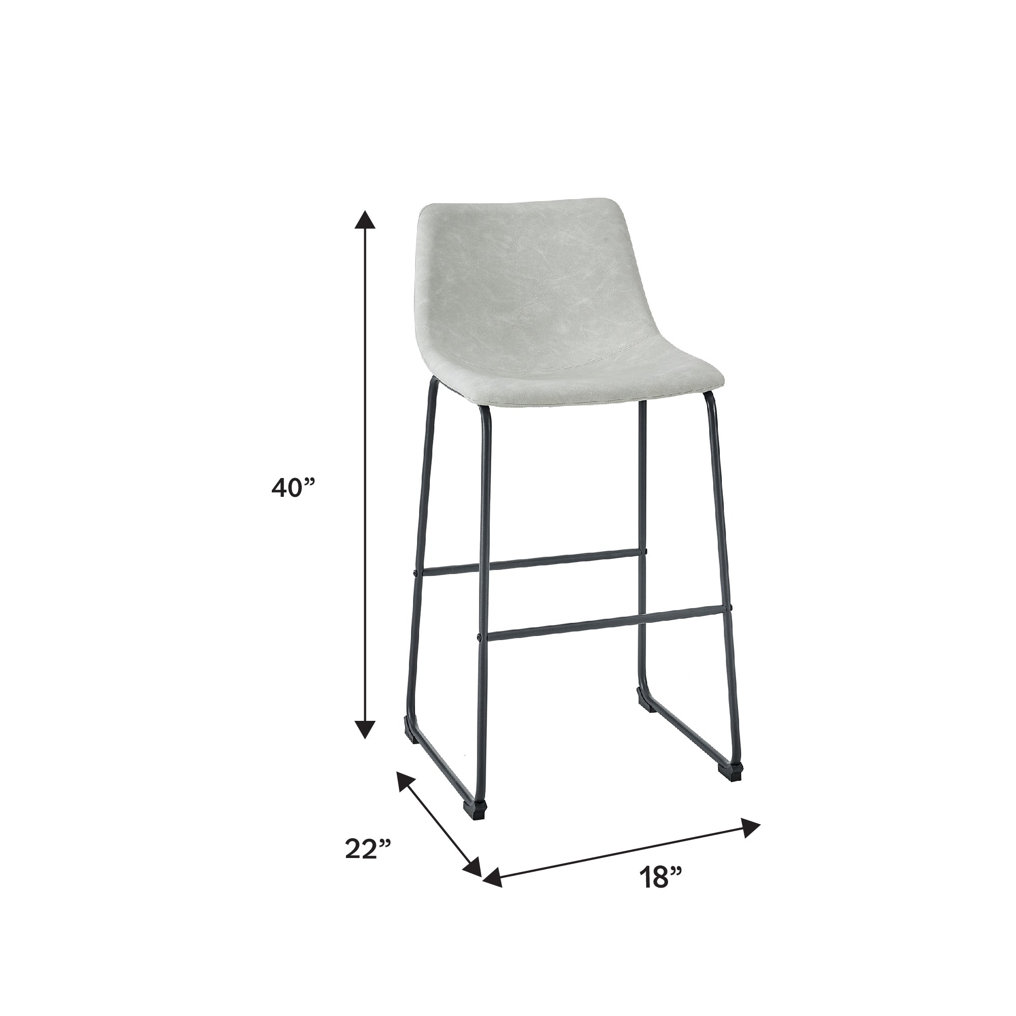 Bar stool dimensions