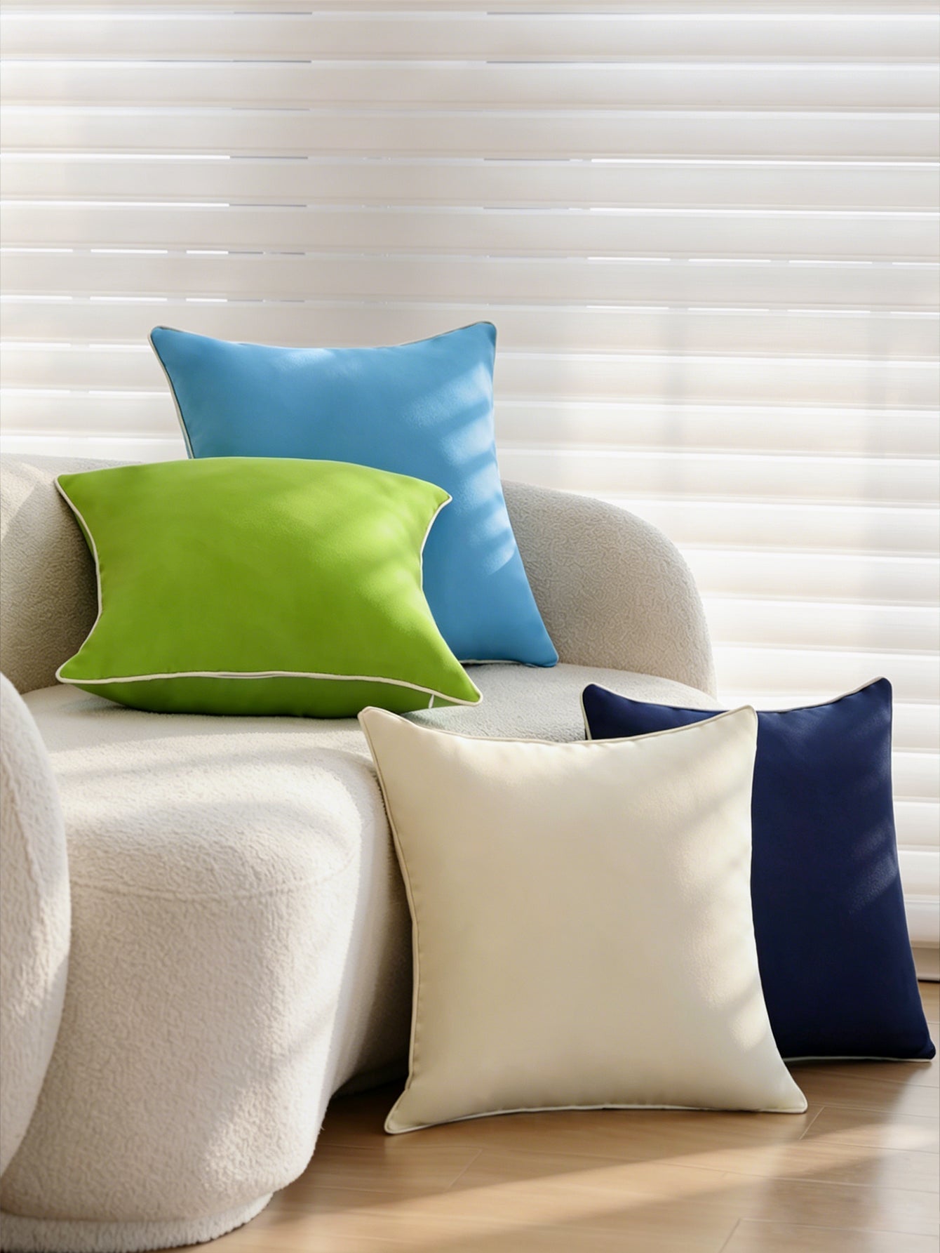 Throw pillow with insert shown