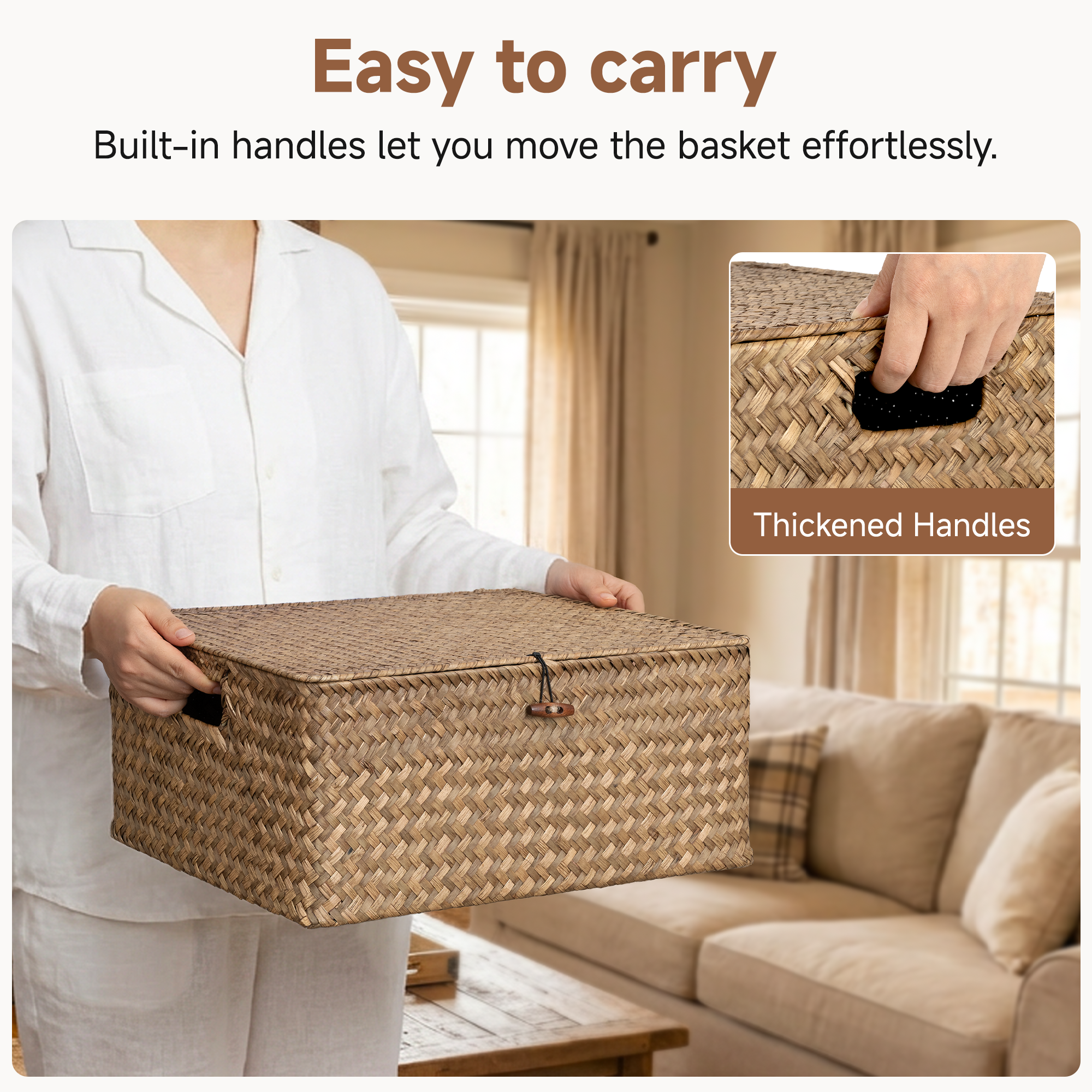 Built-in handles detail