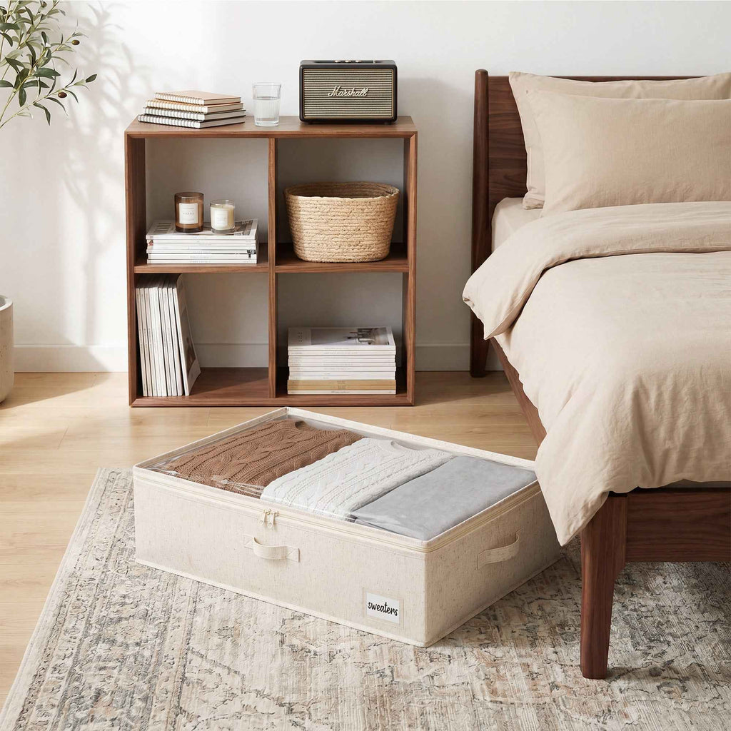 Under bed storage container lifestyle