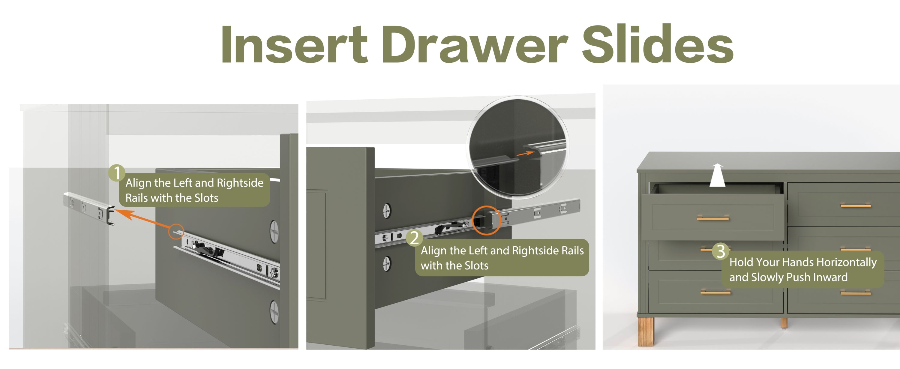 6-Drawer Dresser - Full Room View