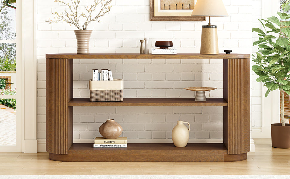 Fluted Console Table - Entryway Lifestyle