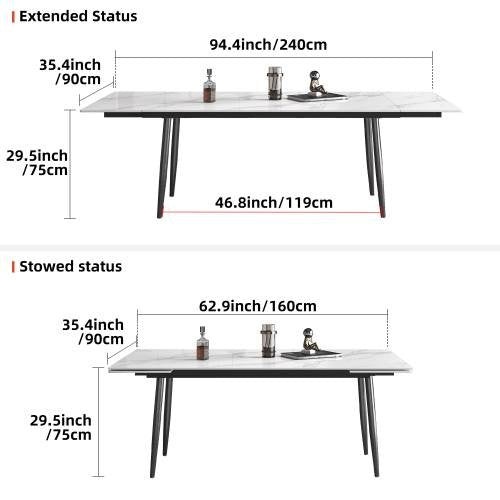 Round walnut table side angle showing pedestal height