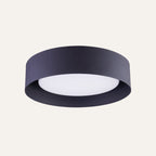 3-Light Opal Glass Flush Mount Ceiling Light - Ultra-Slim 15.7in