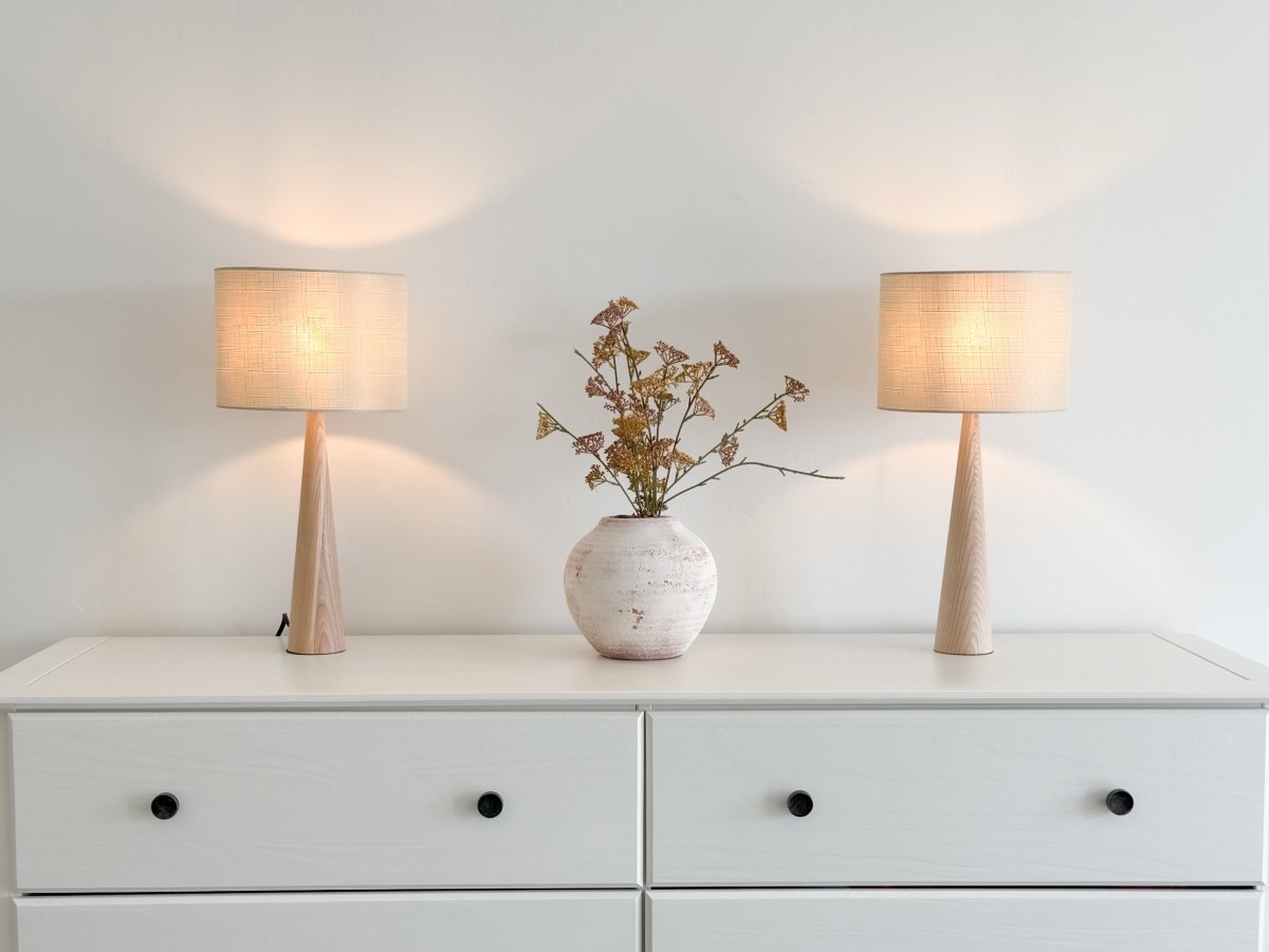 Table Lamp lit up