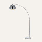 Marble Base Arc Floor Lamp 67 inch