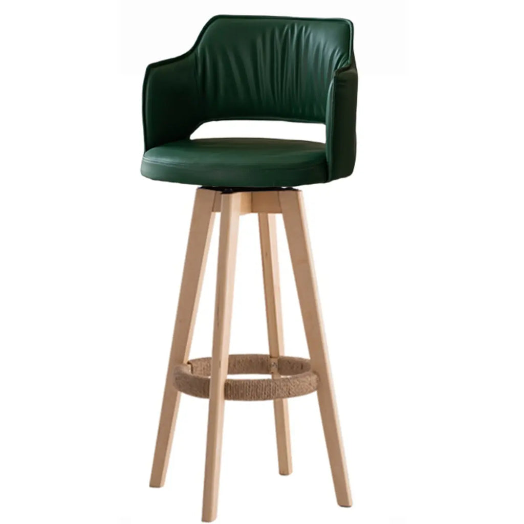 Swivel stool angled view