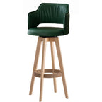 Swivel stool angled view