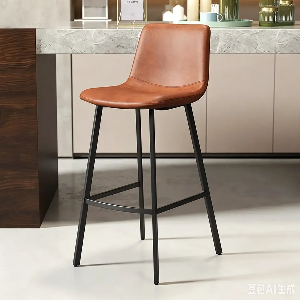 Bar stool angled view