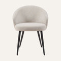 Wide-Seat Modern Dining Chair Set of 2 - full product view