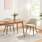 Close-up of plush polyester upholstery and solid frame construction