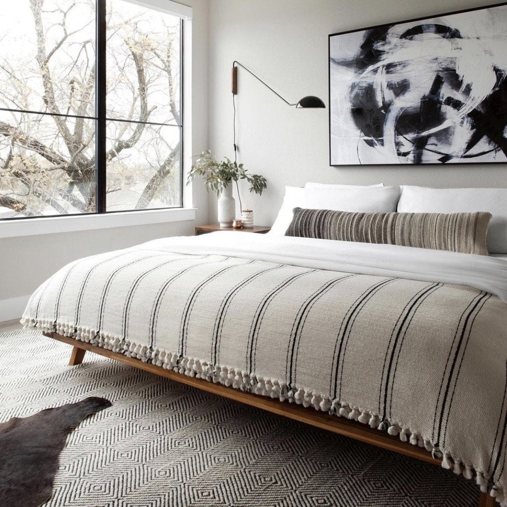 Turkish Cotton Throw Blanket lifestyle