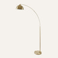 Antique Brass Arc Floor Lamp 79 inch