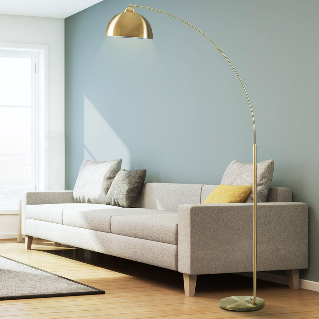 Arc Floor Lamp in living room