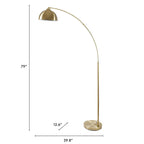 Arc Floor Lamp bedroom setting